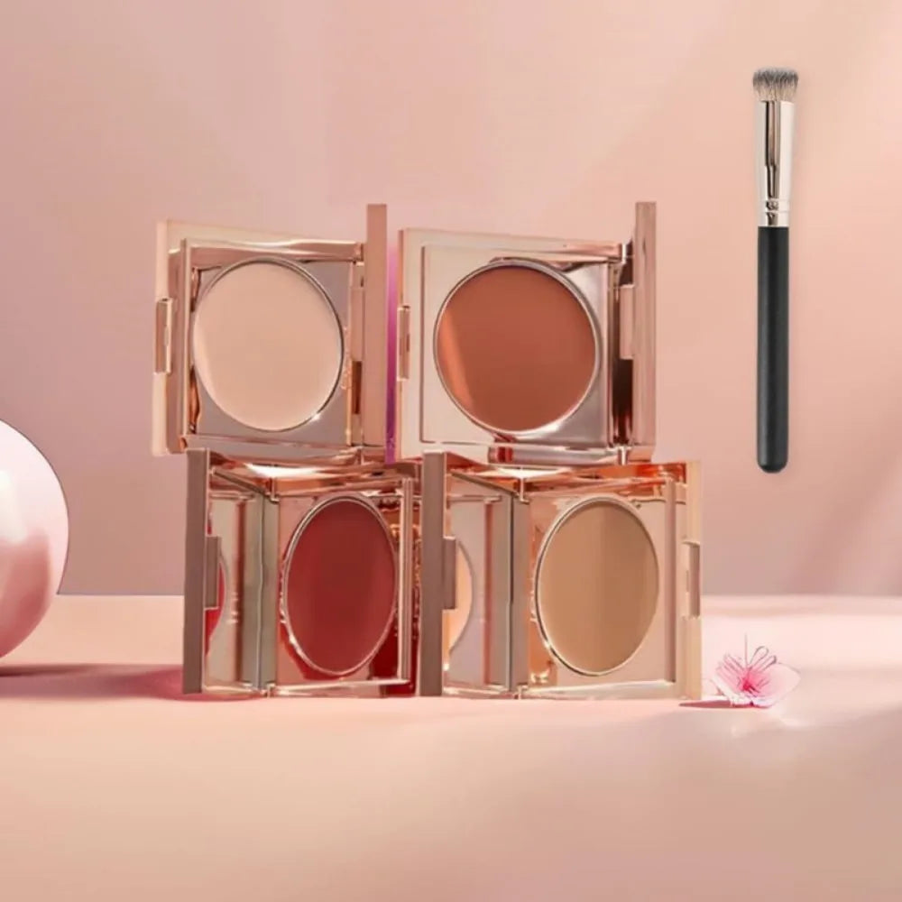 Mini Powder Setting Powder Sample Lasting Oil Control Waterproof Foundation Natural Brighten Skin Tone Mini Powder Makeup